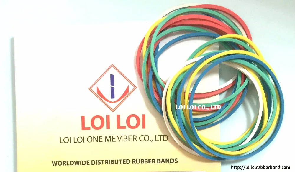 Rubber band - Rubber tube for cutting machine / Small colored rubber band DIY