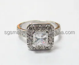 Ring 925 stone silver Jewelry Wholesale Factory in Thailand..