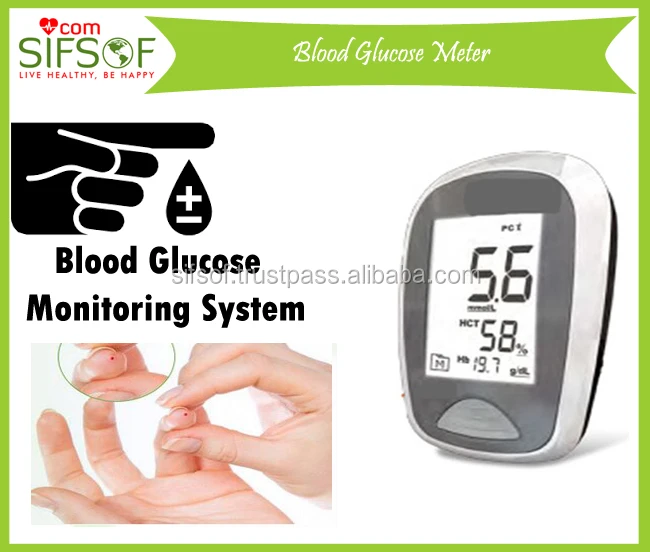 Blood glucose monitoring system, medical devices, continuous glucose monitoring SIFGLUCO-5.1