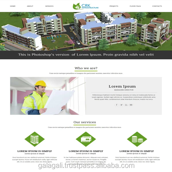 Real Estate and Property B2C Website design and Development with Domain Registration