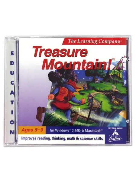 The Learning Company Treasure Mountain PC game