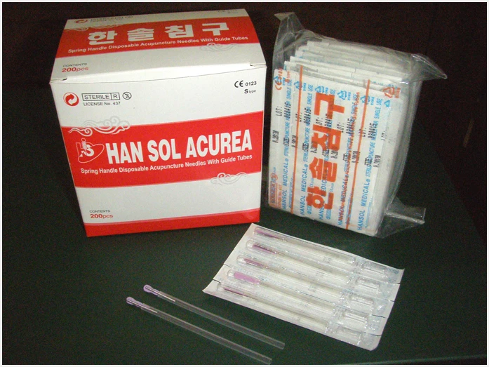 Manual Hand Needle Injector with magnet blood gathering made in Korea ( Pipe ) (available OEM order)