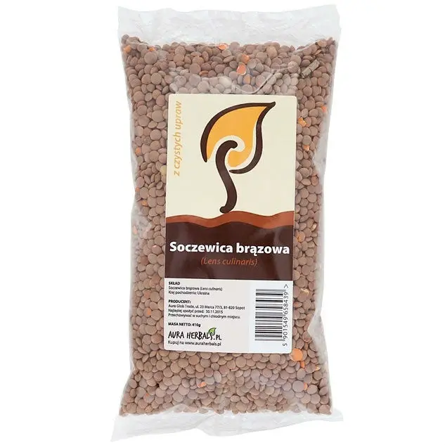 Коричневый чечевицы сушеные 410 г ( линзы culinaris )