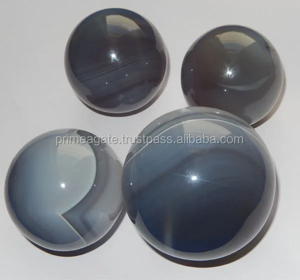 Latest High quality gemstone Banded Agate Balls | Prime Agate Exports | India