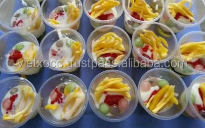 
Kanten Powder applied for Yoghurt Dessert 