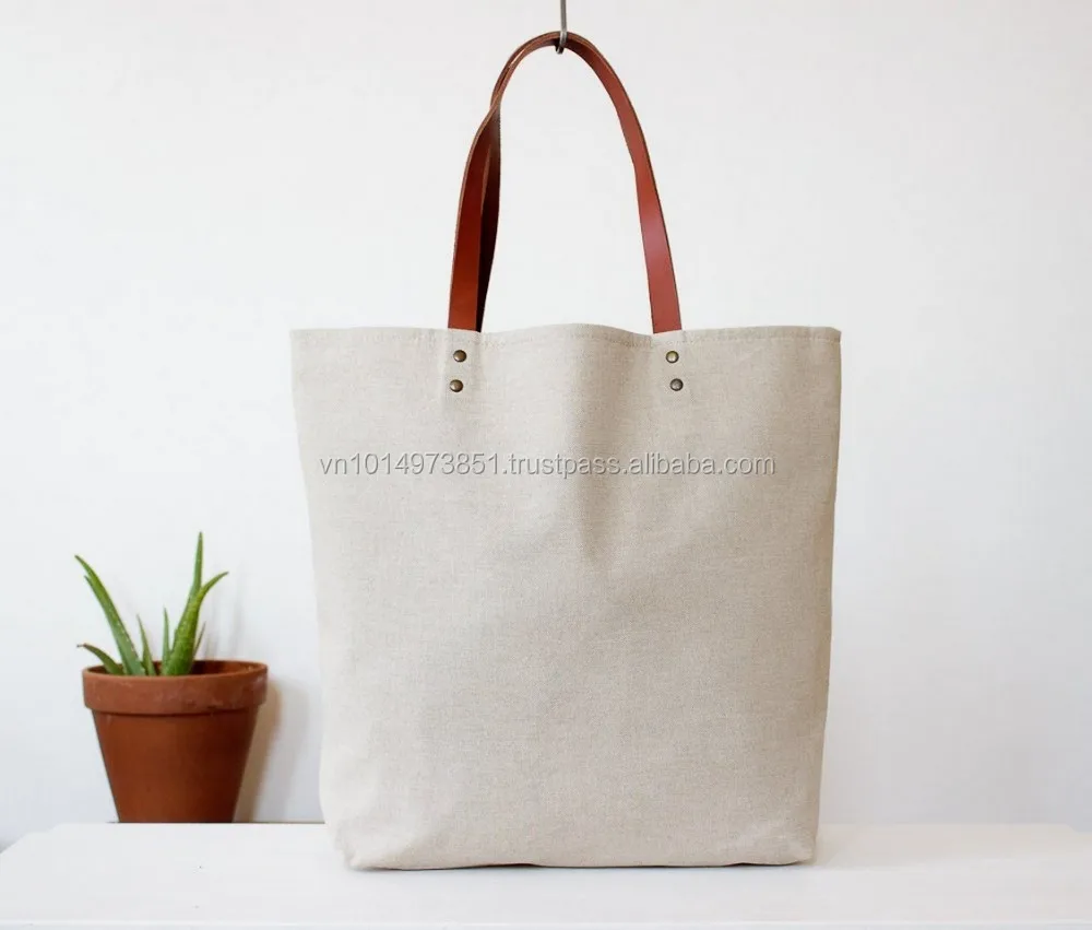 Canvas bag as a small meaning souvenir for girl