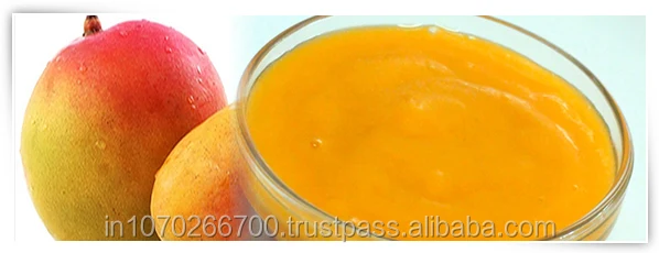 Пюре манго по хорошей цене, сделано для оптовой продажи консервированной манго мякоти 2023 манго, производство пюре на фабрике Индии