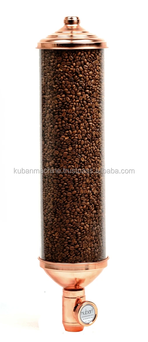
High Quality Best Wall Mounted Coffee Bean Dispensers, Round Coffee Silo, Coffee Bean Dispenser Silos 