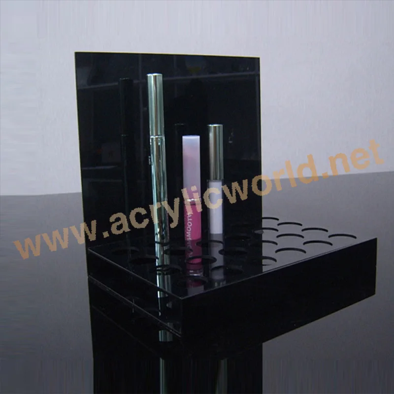 plastic display makeup tray/nail polish display/lipstick display stand