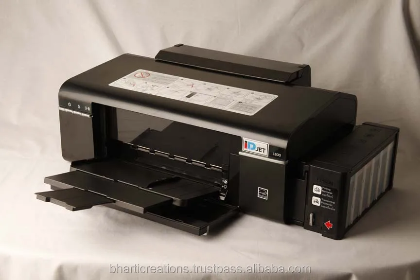 INKJET PVC Manual ID Card Printer with 10 Card Tray