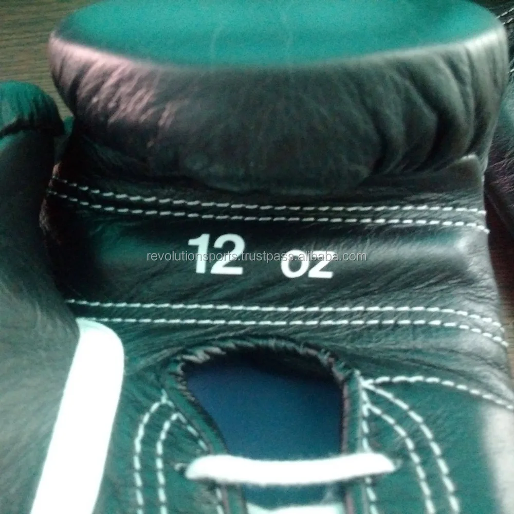 
100% Exotic Cowhide leather boxing gloves Lace up Designs 2019 Best sellers 