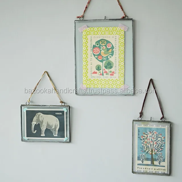 Фоторамка, декоративная рамка, подвесная Стеклянная фоторамка