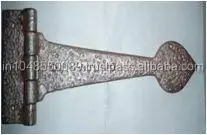 Leaf Ornate Fancy Door Gate Hinge Antique Wrought Iron Door & Window Hinges None,others RVE HG 3005 IN;34648 Modern Hotel