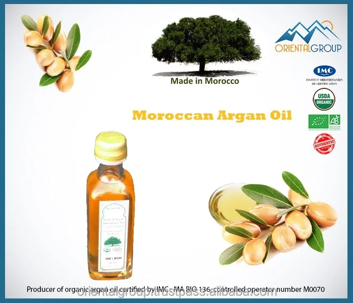 Organic natural Argan oil