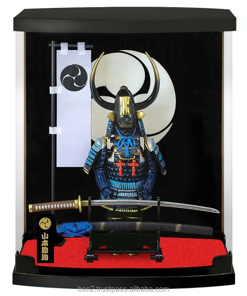 Japanese samurai armor figure for looking for distributor in European Union, samurai figure
