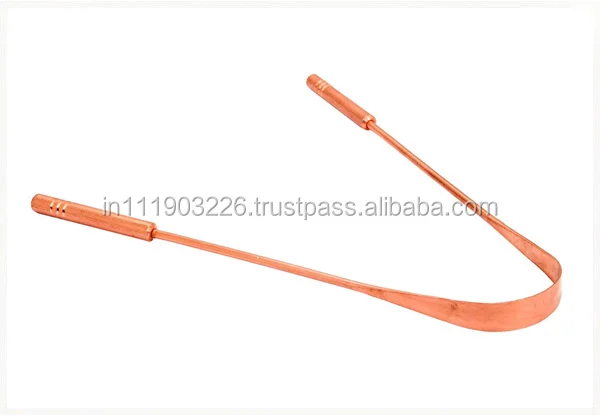 
Pure copper tongue scraper Superior Quality product oral care tongue cleaner 