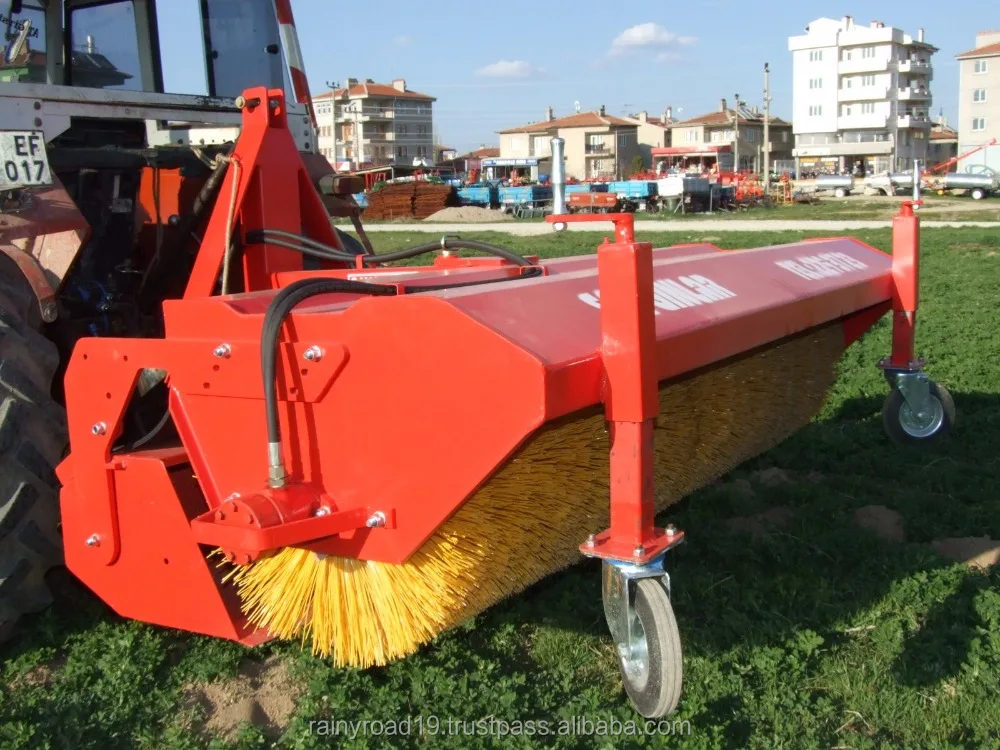 Road Sweeper Machine Manufacturers From Turkey With Bucket Tractor Mounted Road Sweeper