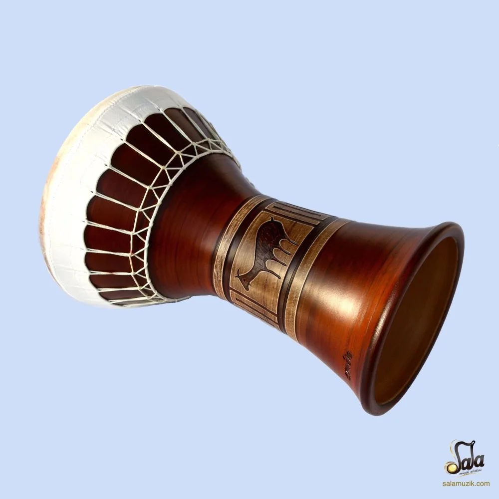 
Professional Clay Ceramic Solo Darbuka Drum By Emin Percussion Doumbek EP-004-A 