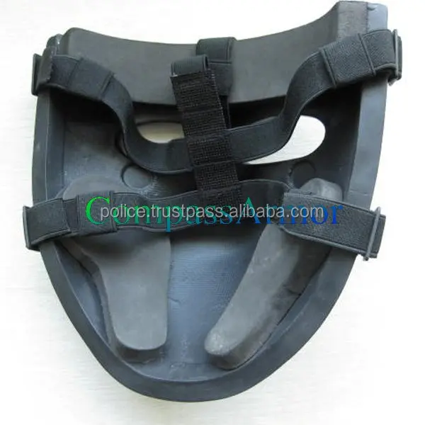 
NIJ IIIA 9mm and .44 protection Aramid Half Bulletproof Face Mask 