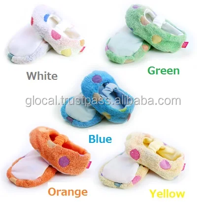 
Ehime Japan Baby Shoes Pop Color Blue / Green / Orange / Yellow / White Wholesale 