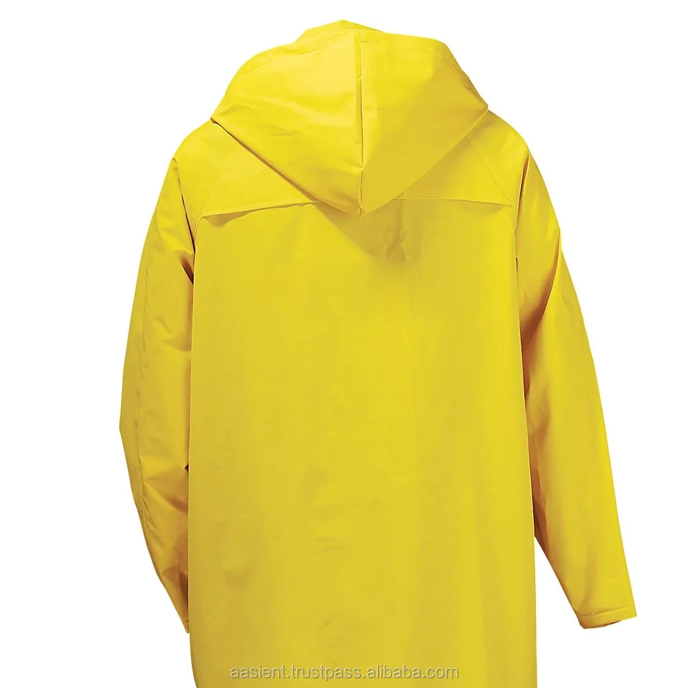 Wholesale raincoat Nylon Black Rain Suit Rain Jacket Men s high quality Rain coats