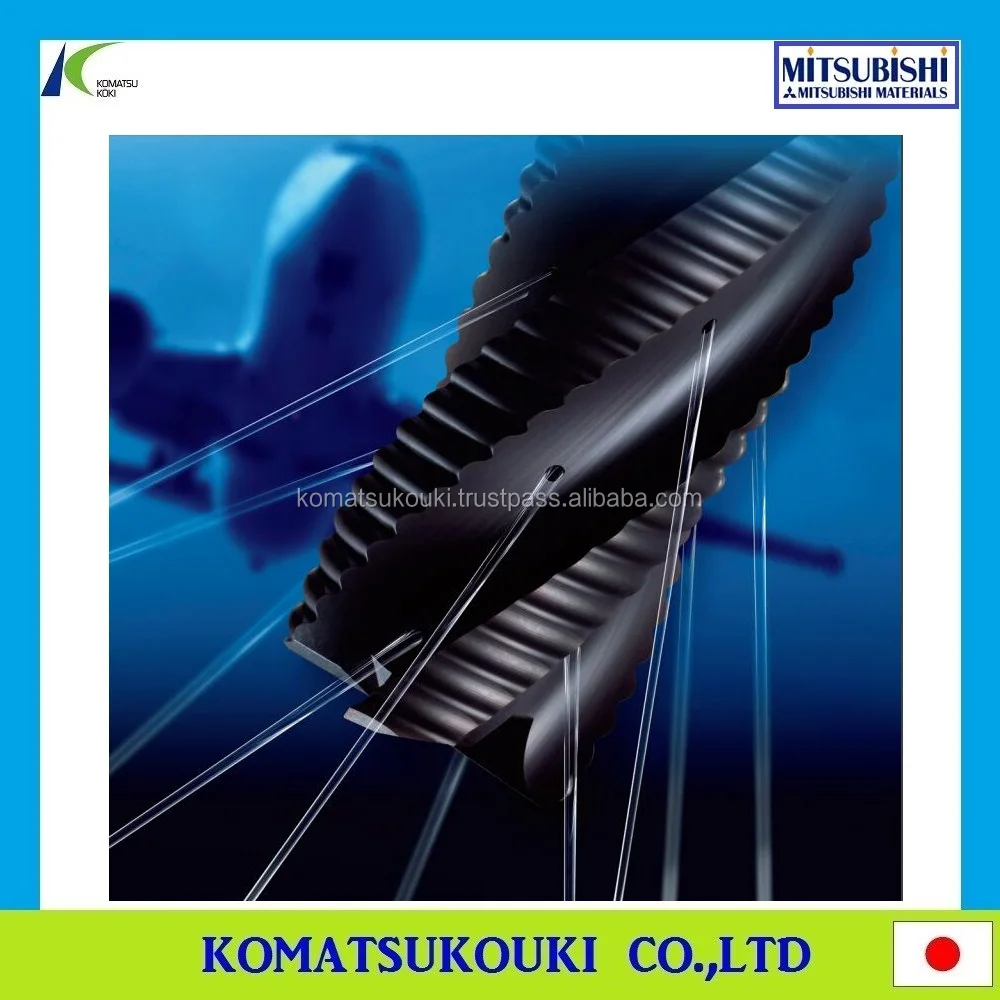 Special and tough Mitsubishi VFMHV/VFMHVRB/VF6MHV/VF6MHVRB, vibration control end mills with irregular helix flutes