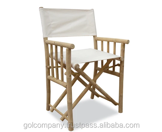 [wholesale] Bamboo Director folding chair / Bamboo Garden Bar set