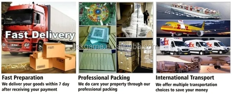 TSK packing and shipping