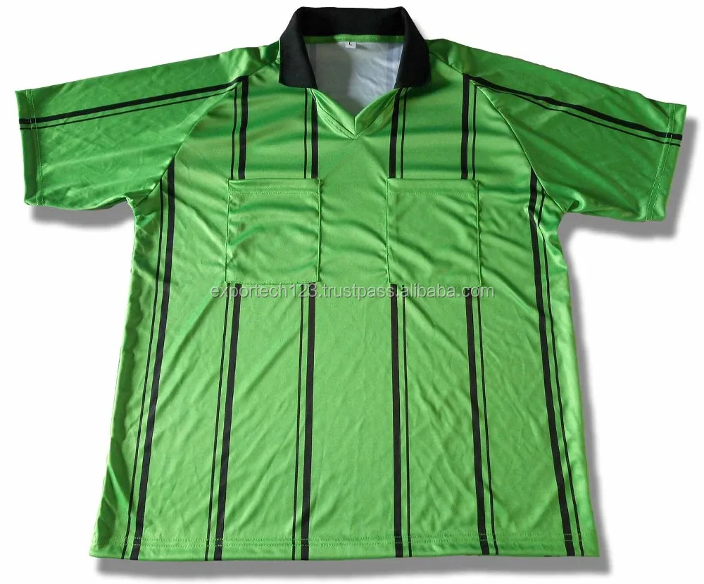
referee shirt made of 100% polyester sublimation printed 