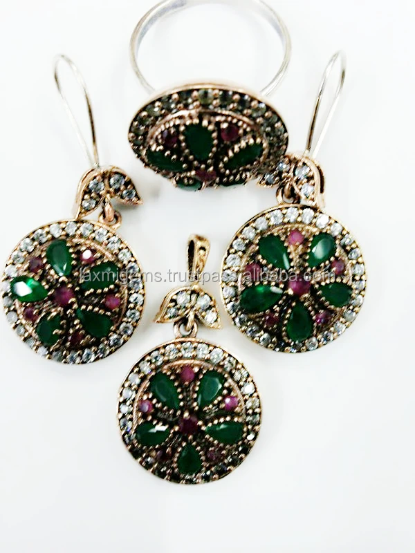 CZ Beautifully Jewelry Indian wholesale necklace jewelry