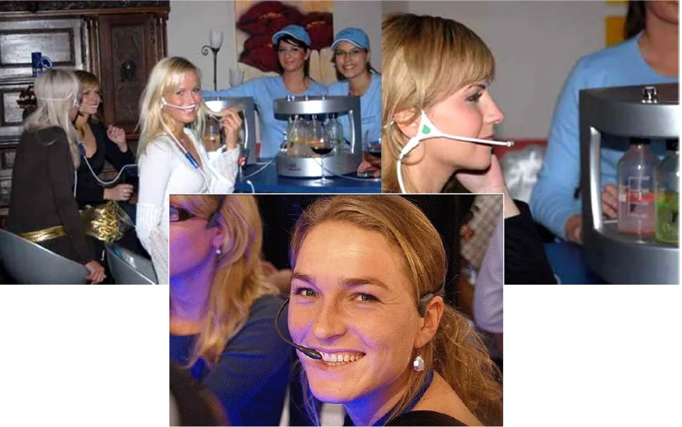 Made in Italy fashion oxygen bar aroma oxygen bar oxygen bar station