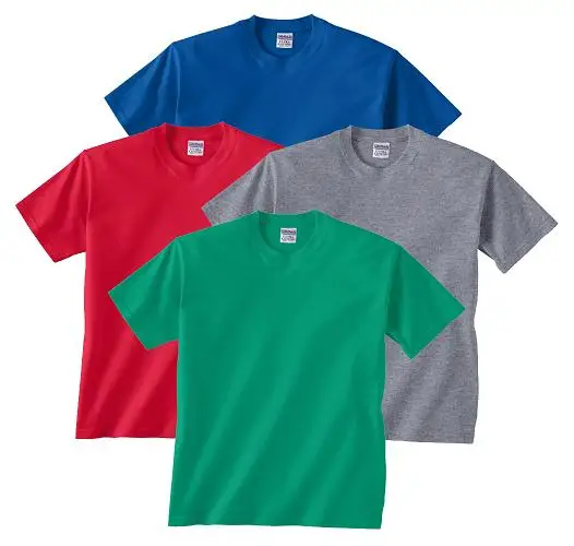100% cotton wholesale blank t shirts high quality plain t shirts in different colors, plain no brand t-shirt