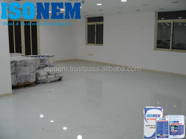 ISONEM SCRATCH AND CHEMICAL RESISTANT EPOXY BASED SELF LEVELLING FLOOR COATING, MADE IN TURKEY
