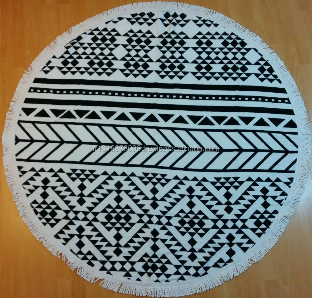 Шестиугольные или Восьмиугольные пляжные полотенца с кисточками круглый пляж люди австралийская коллекция RBT