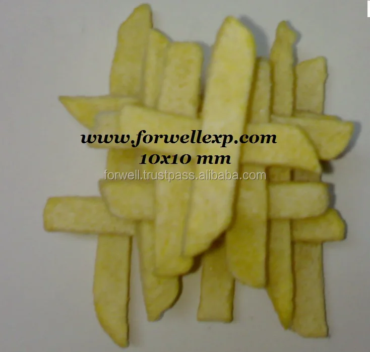 class1 POTATO FROZEN FRENCH FRIES STYLE ( size 6x6, 7x7 , 9x9 . 10x10 , 13x13 ,14x14 mm)