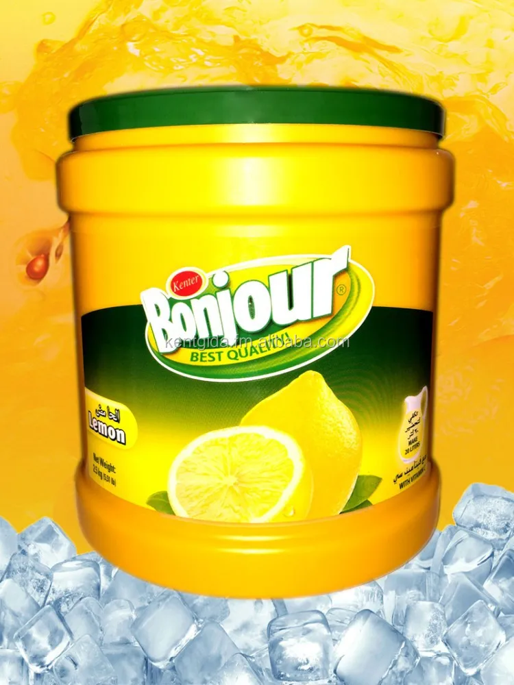 
BONJOUR 2500 gr Cocktail Plastic can powder drink 