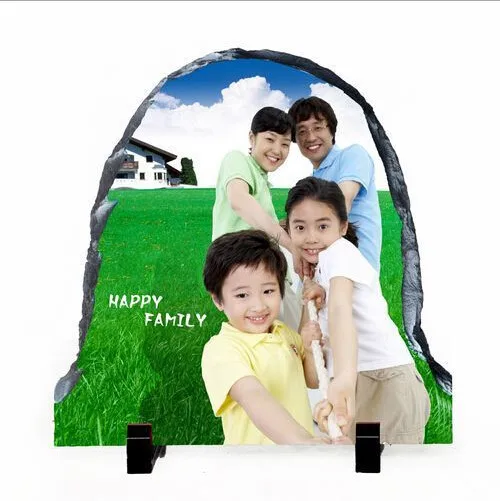 
20x20cm Sublimation Photo Rock Stone for Heat Transfer Heat Resistant Stone Rock Face Stone 