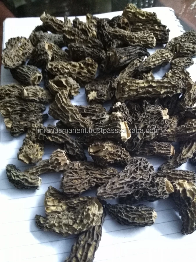
Dried Wild Morchella Mushrooms/Dried Morels/Guchhi/Morchella Esculenta 