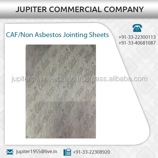 New Flexible and Solid Material of Jointing Sheets Gaskets Available from Reputed Wholesale Supplier