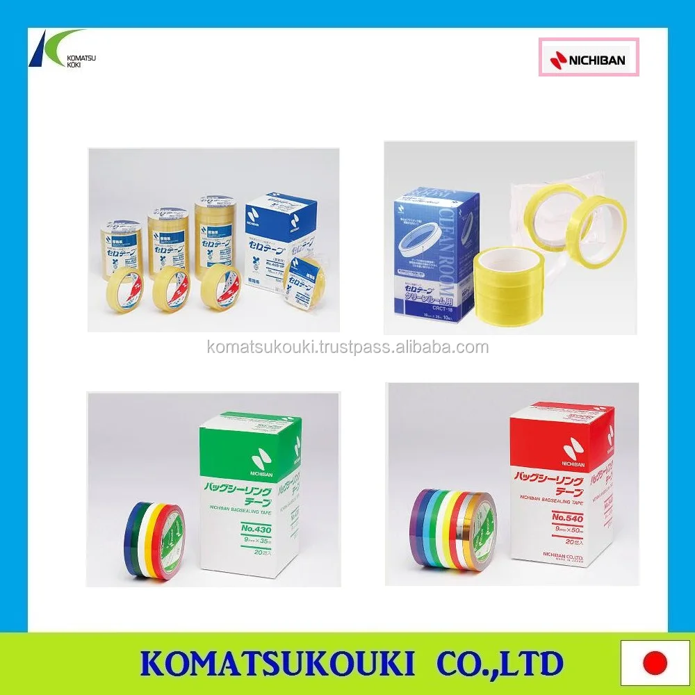 Newest Japan NICHIBAN Cloth adhesive tape (LS) No.102N for Carton box, other types also available