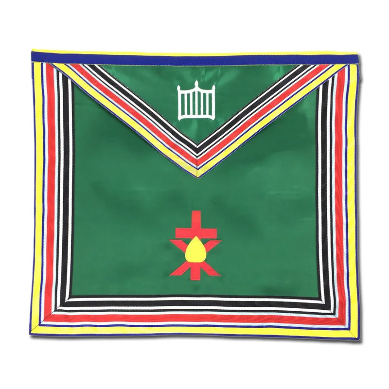 Masonic Holy Royal Arch White Cotton Duck Cloth Member Apron High Quality Cheap Prices Bulk and Wholesale