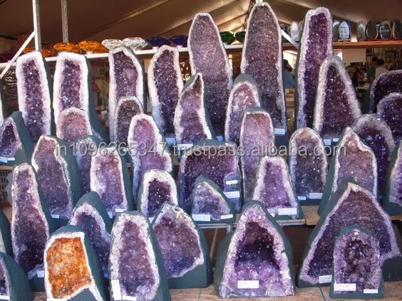 Amethyst crystal geode large