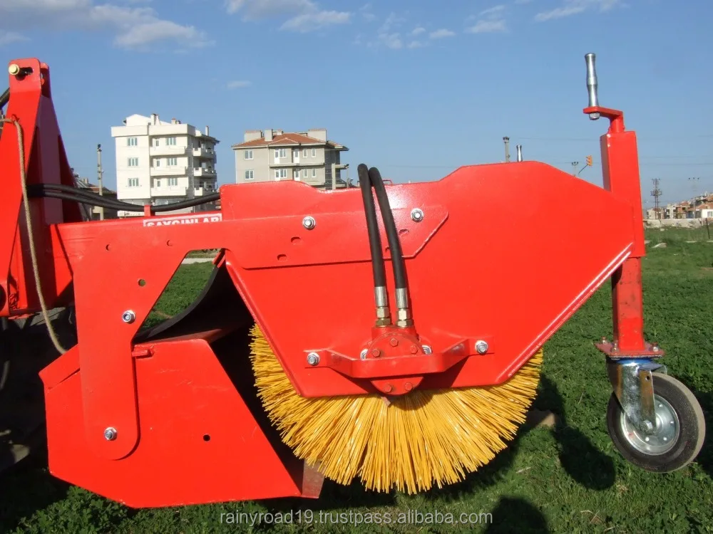 Road Sweeper Machine Manufacturers From Turkey With Bucket Tractor Mounted Road Sweeper