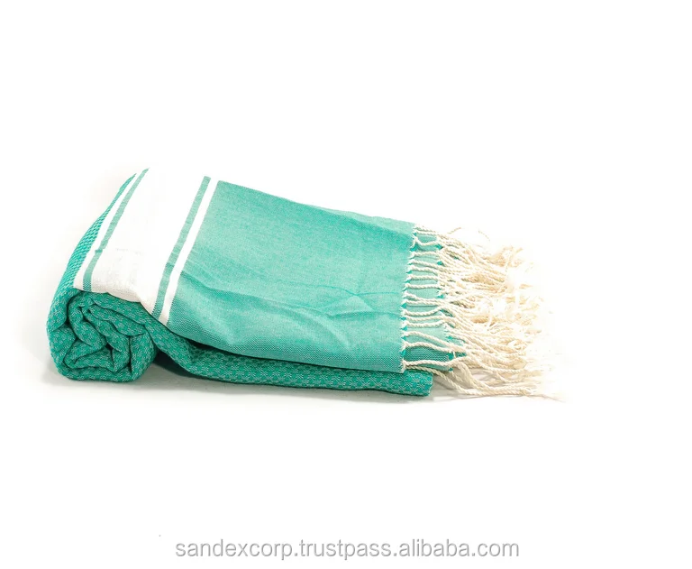 100% Cotton High Quality Hammam Towel Customized Cotton Fouta Towel with Custom Design for women Exporter in India..
