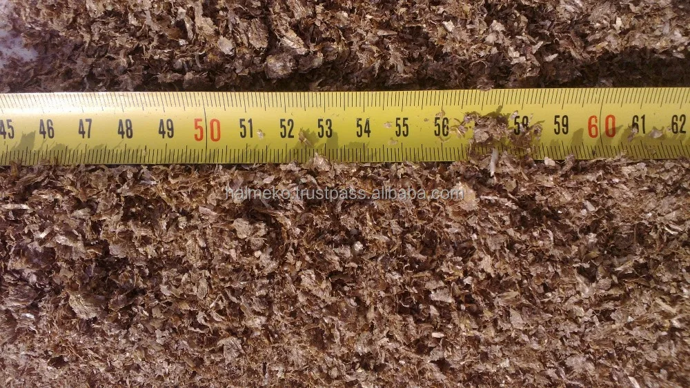 Krossad halm crushed straw pellets ideal bedding in pigs farms