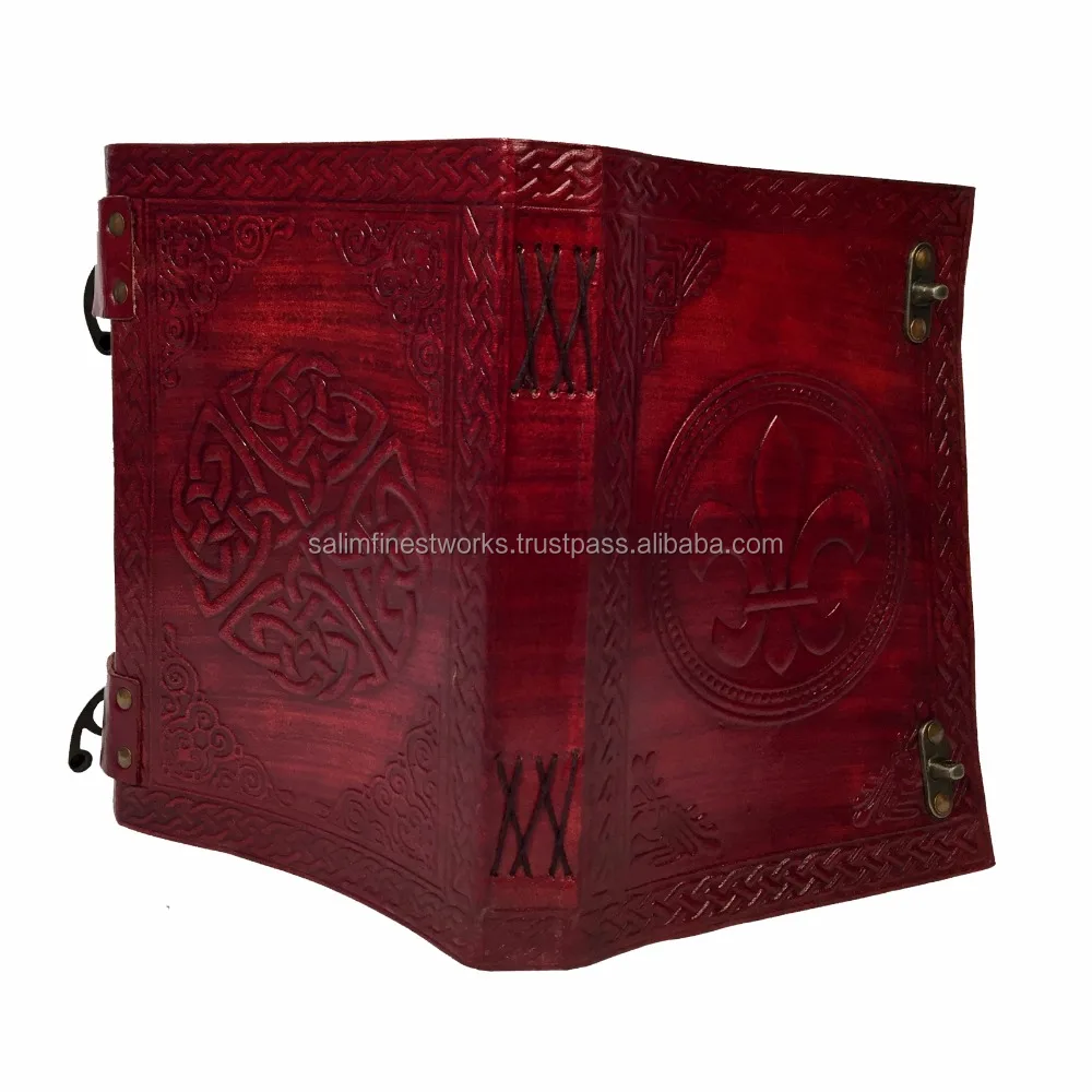 Genuine Leather Travel Diary Journals Notebooks Blank Diaries Journal Brown Colors Medieval Blank Book Note book