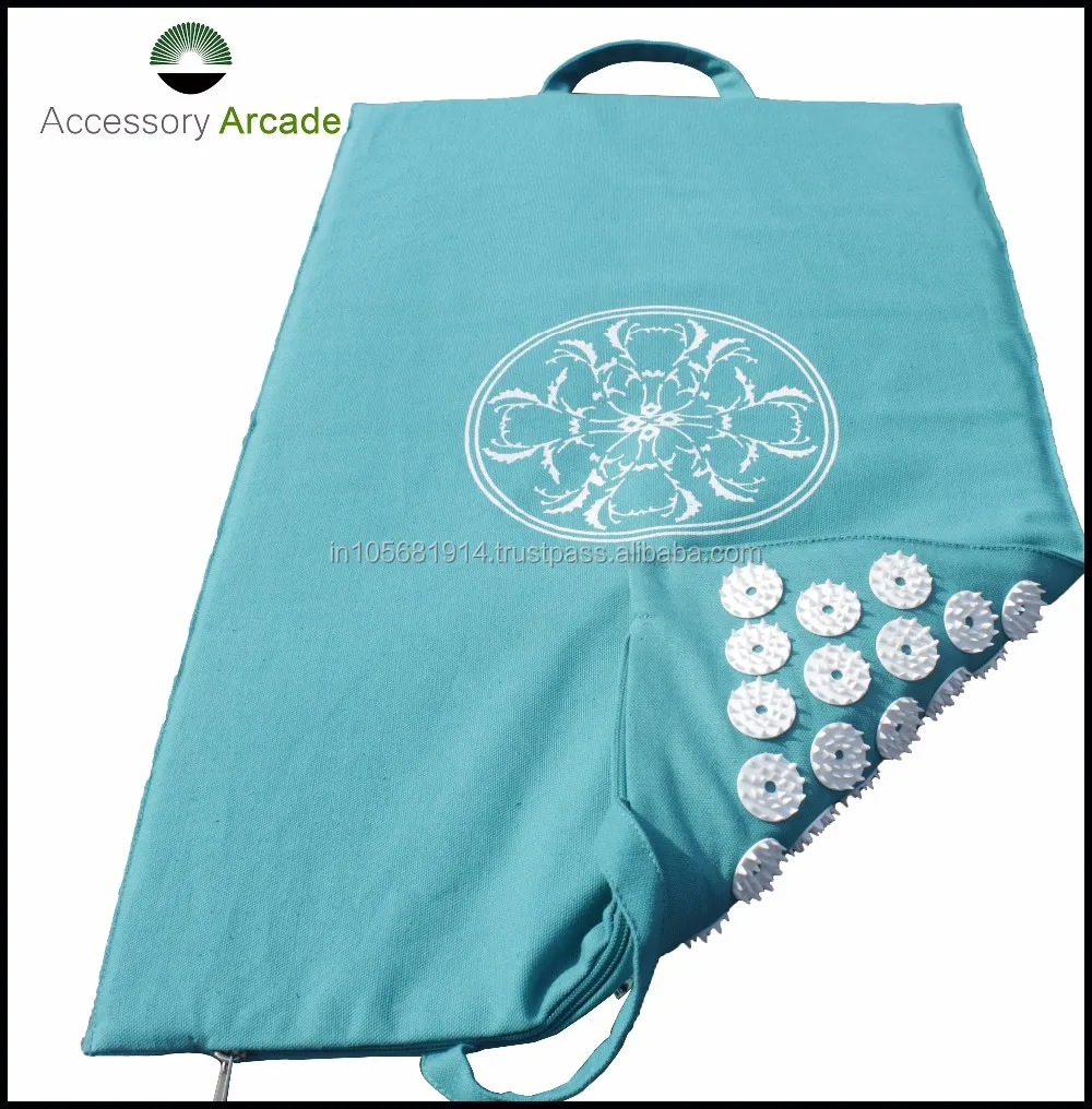 High quality in best price Customize label Acupressure Round Disc Shakti mat Buy From The manufacturer