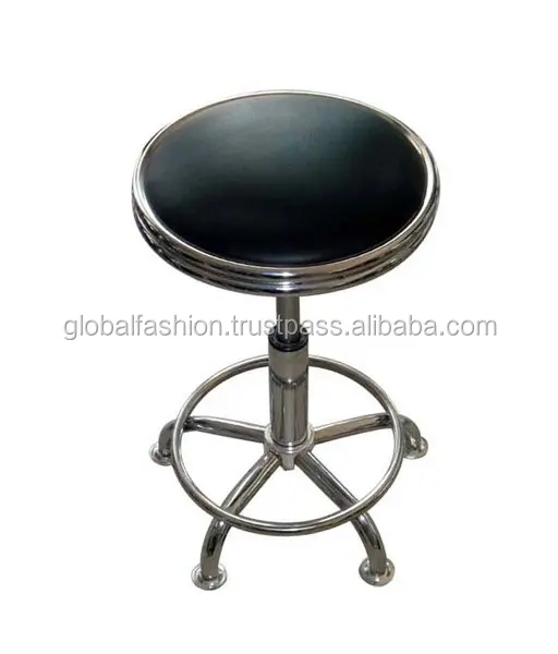 
stainless steel bar high chair 