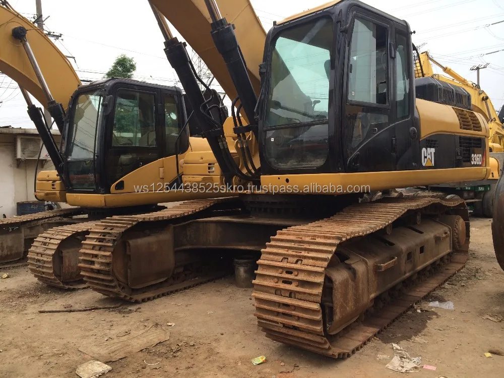 second hand used caterpillar 336d excavator made in USA