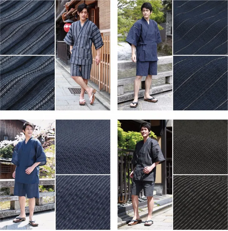 Модные и удобные юката мужские JINBEI для повседневного использования, также доступны различные дизайн
